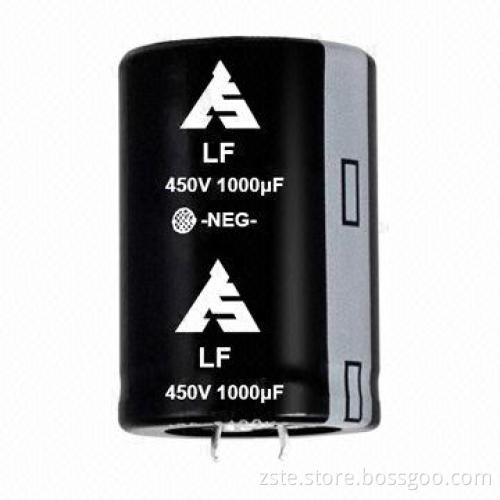 Snap-in Aluminum Electrolytic Capacitor with 450V Rated Voltage